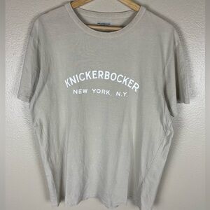 Knickerbocker NYC Core Logo Shirt Brown Size Medium